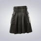 Black Pleated Kilt 2