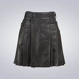 Black Pleated Kilt 1