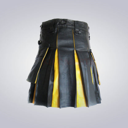 Hybrid Leather Kilt 1