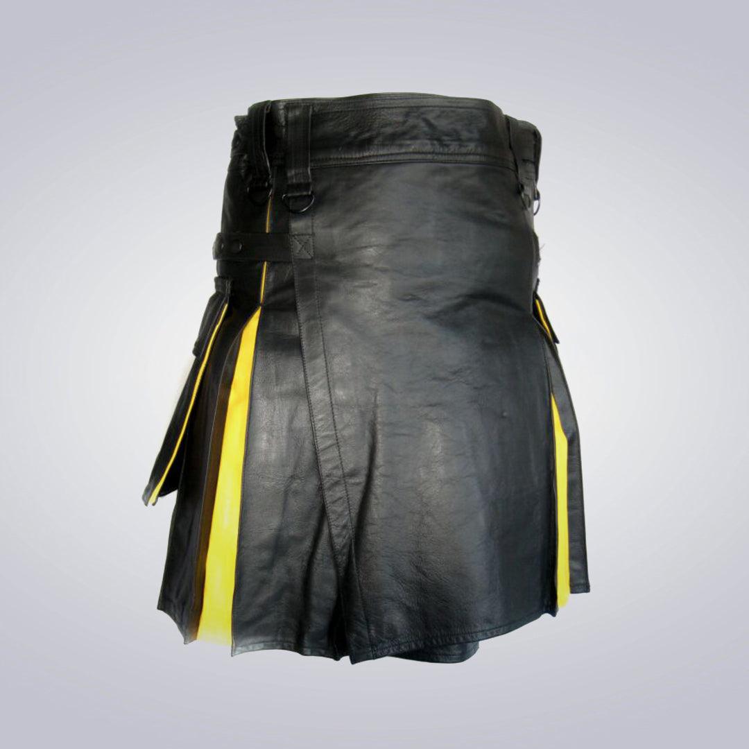 Hybrid Leather Kilt