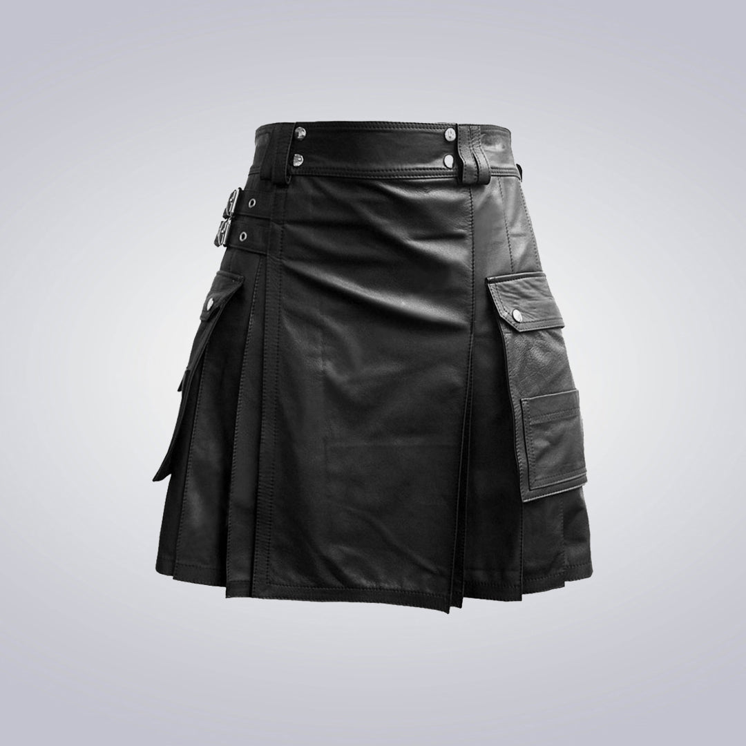 Double Box Pleated Kilt 2