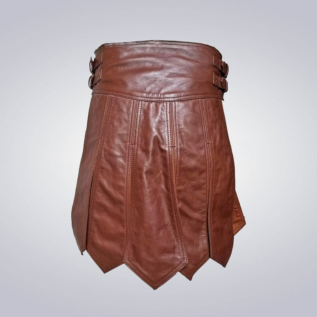 Brown Gladiator Kilt 2