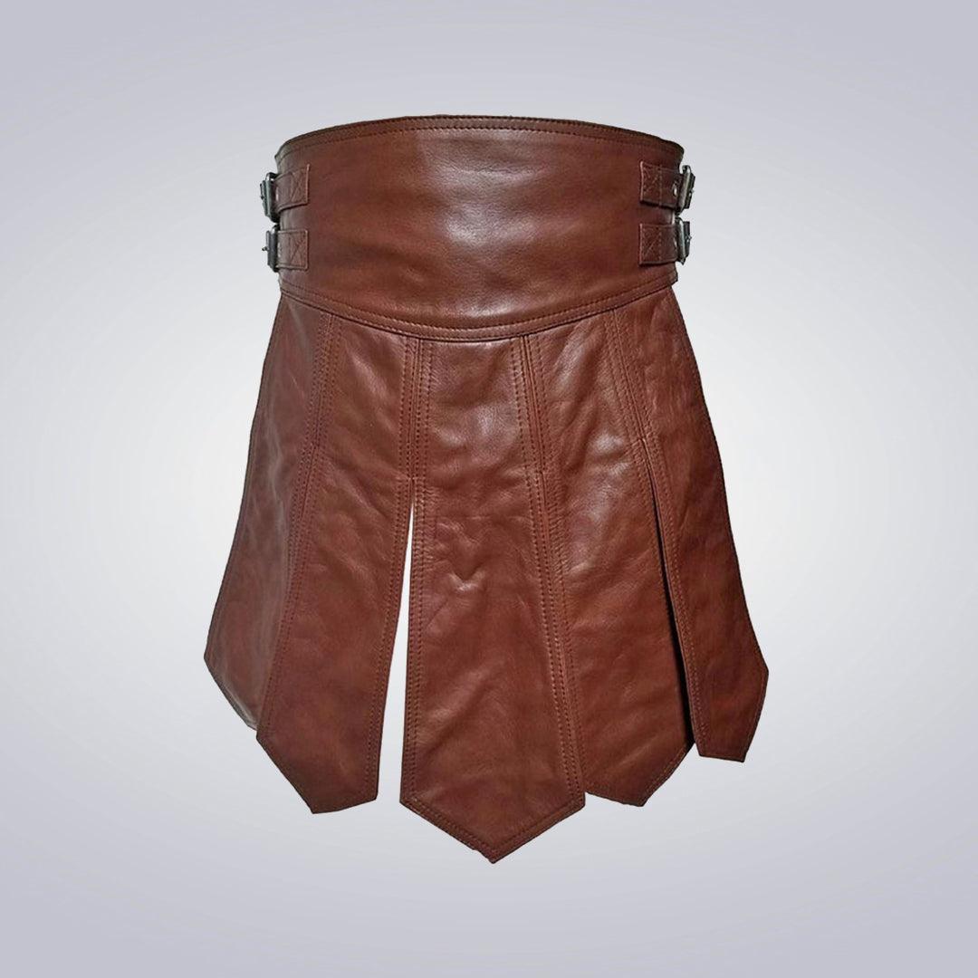 Brown Gladiator Kilt - The Urban Tannery