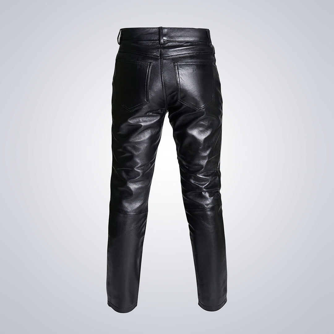 Black Leather Jeans – The Urban Tannery
