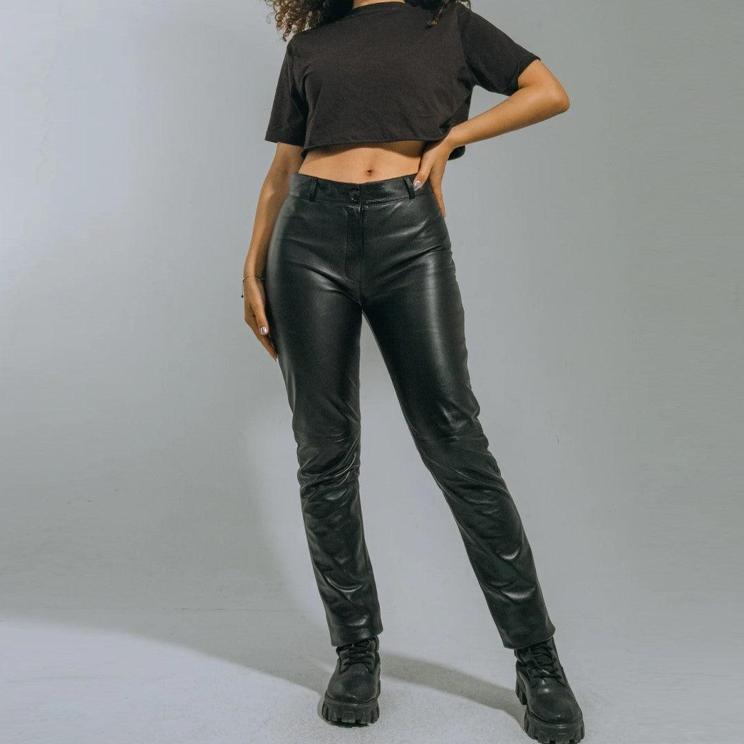 Perfect fit Leather Pants for Woman - The Urban Tannery