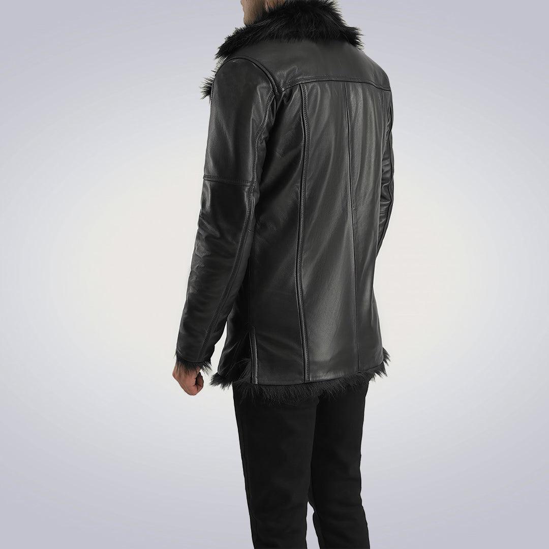 Black Faux Fur Coat - The Urban Tannery
