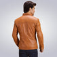 Men's troubled Racer Biker Jacket 3