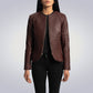 Women's Cityscape Nexi Quilted Leather Jacket 2