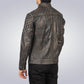 Mens Fernando Quilted Leather Jacket 3