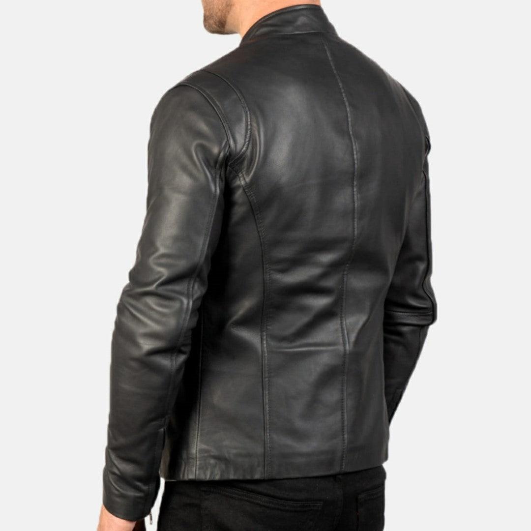 Biker Style Leather Jacket For Mens - The Urban Tannery