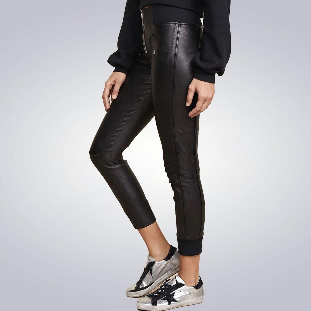 Real Leather Skinny Pants for Women - The Urban Tannery