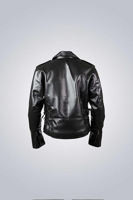 UT Black Vintage Motorcycle Leather Jacket - The Urban Tannery