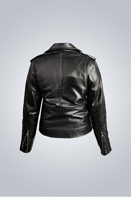 K Classic Women Motorcycle Leather Jacket - The Urban Tannery