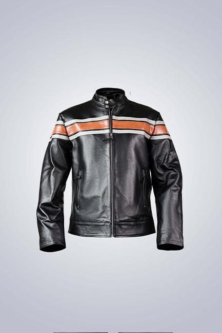 UT Classic Jack Leather Biker Jacket - The Urban Tannery