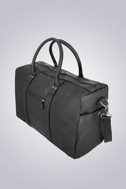 UT Elite Black Leather Bag - The Urban Tannery