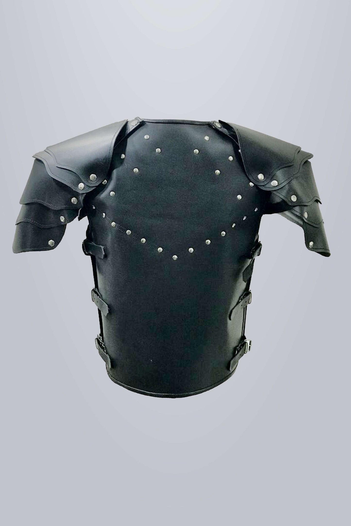 Men's Leather Armour-Black