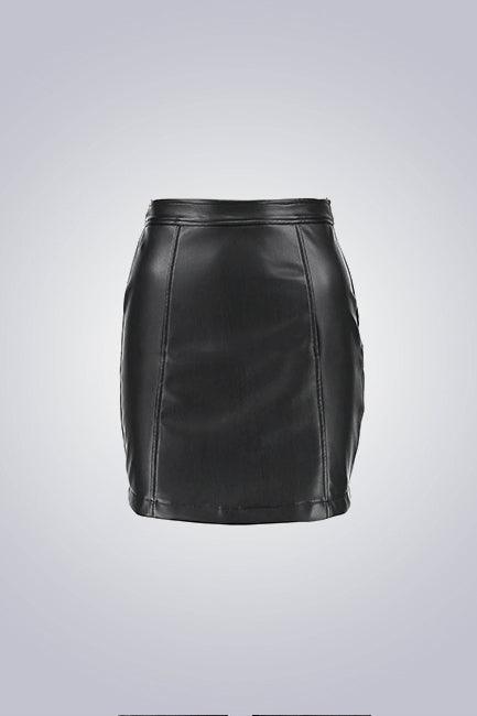 UT Classic Womens Real Leather Skirt - The Urban Tannery
