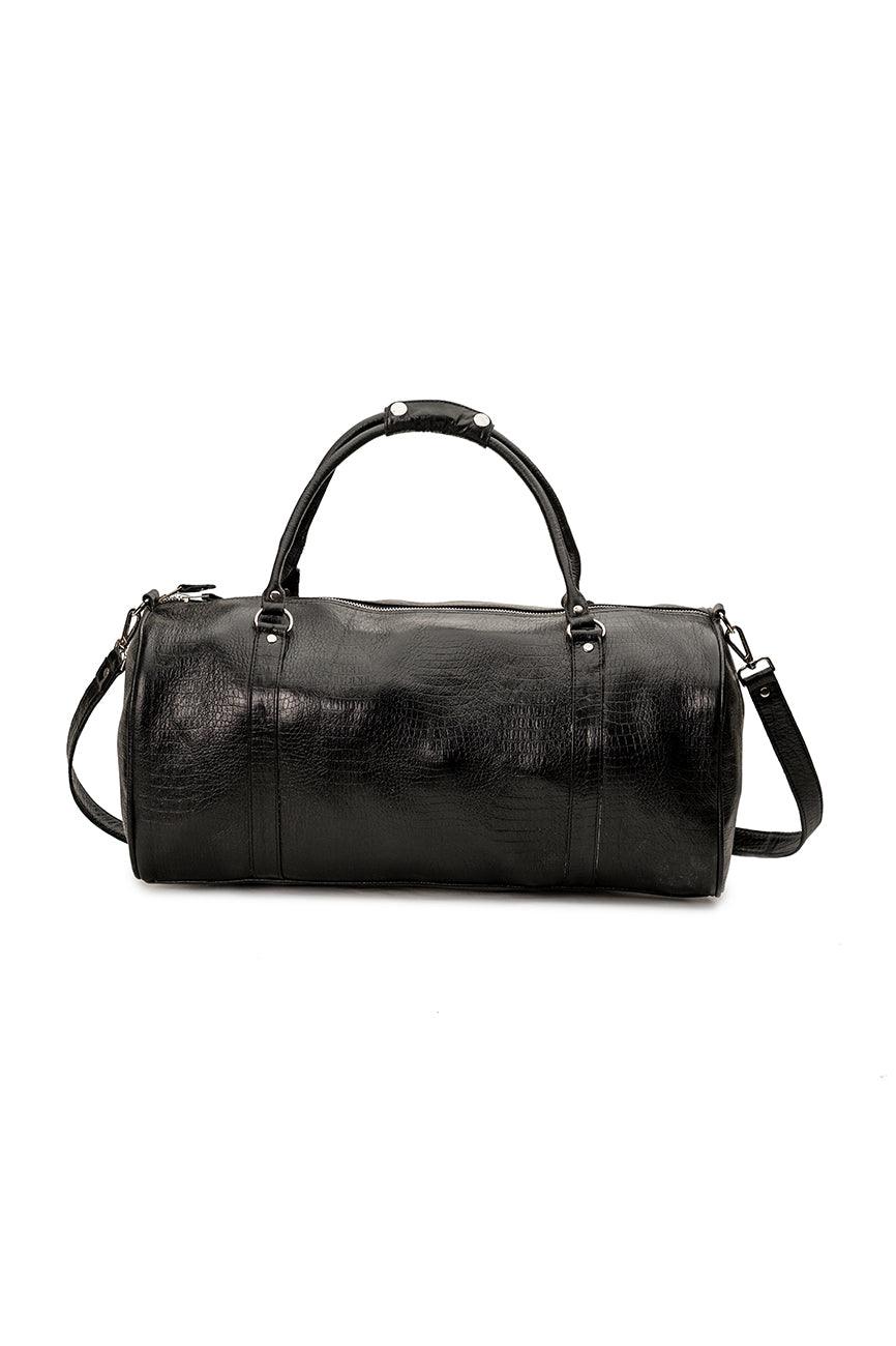Black Executive Duffel Bag - The Urban Tannery