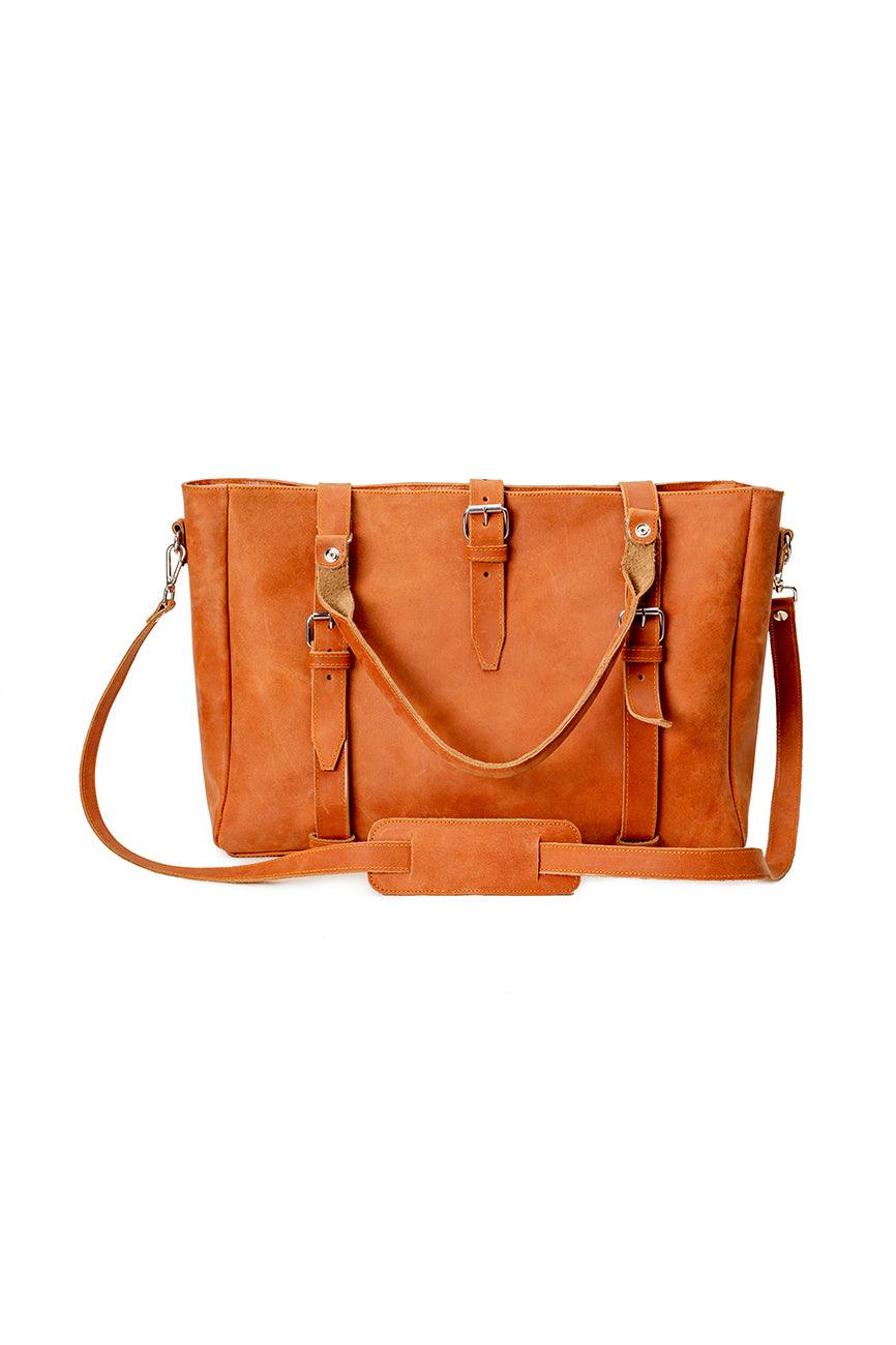 Urban Tannery Tan Leather Bag - The Urban Tannery