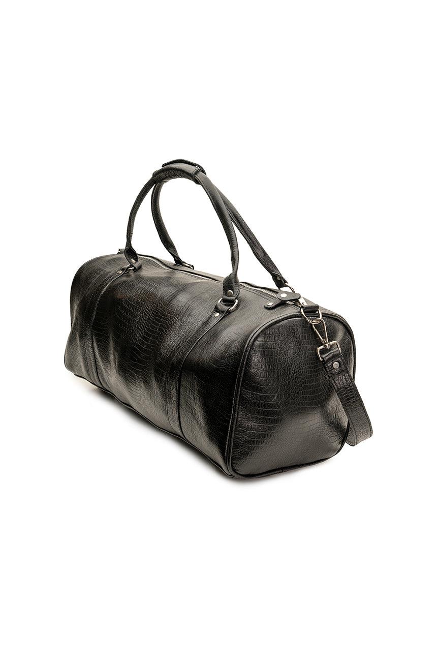 Black Executive Duffel Bag - The Urban Tannery